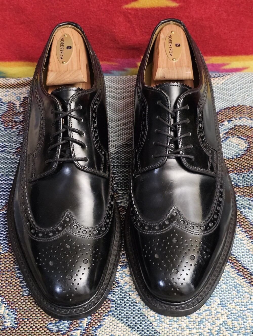 Charles Tyrwhitt Paddington Wingtip Oxford Dress Shoes Mens Size 9.5